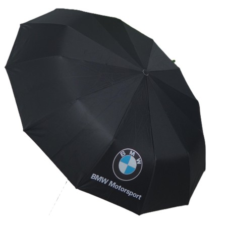 BMW 12 Ribs Umbrella (Black)