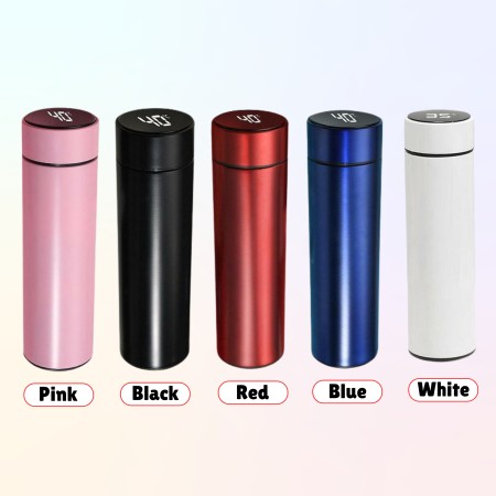Digital LED Display Hot & Cool Stainless-Steel Flask – 500ML