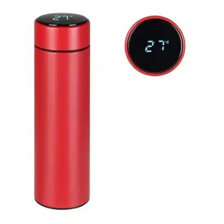 Digital LED Display Flask (500ML- Red)
