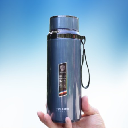 800ML Stainless Steel Flask (Blue)