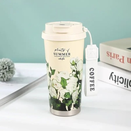 Premium Coffee Mug (530ML Camellia)