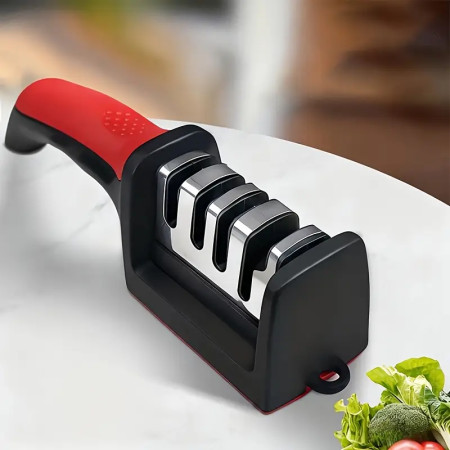 4 Step High Quality Kitchen Knife Sharpner