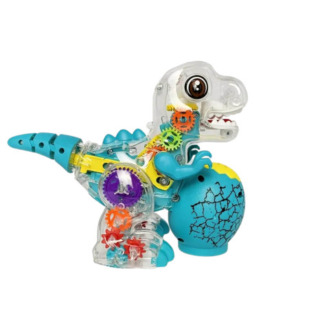 Transparent 3D Lighting Gear Dinosaur